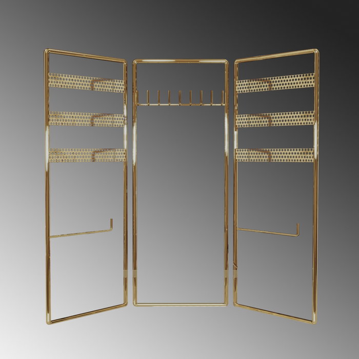 Aberto Design Organizador de Joyas de Pie Dorado